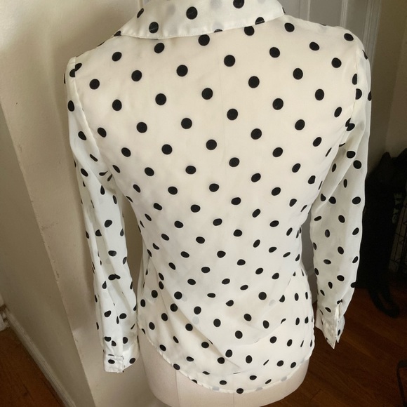 COPY - American apparel polka dot shirt - Picture 2 of 3